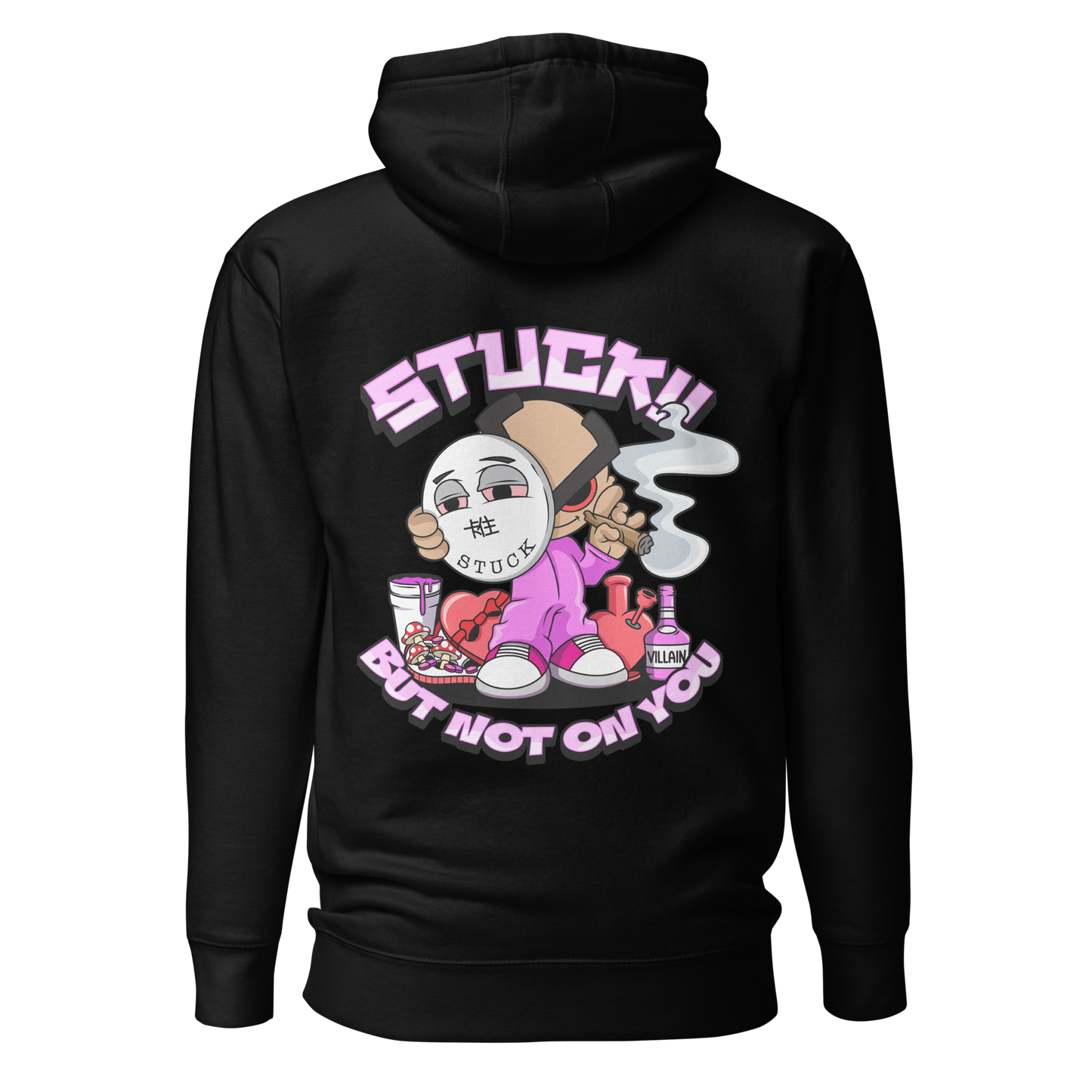 Stuck Hoodie (Black)