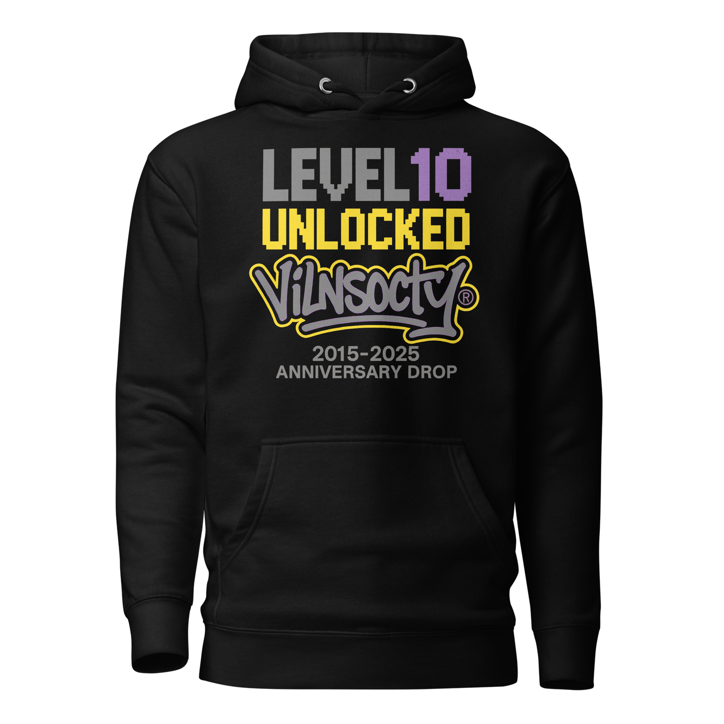 Level 10 Unlocked Hoodie (Yellow)