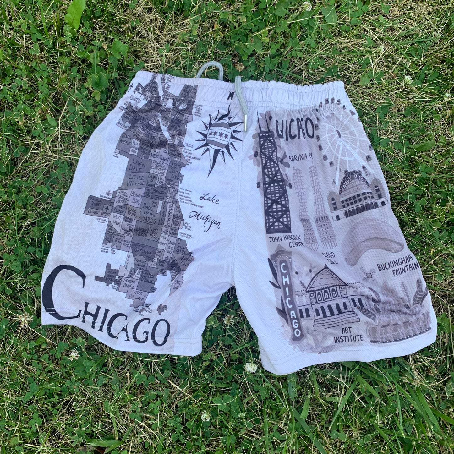 Read All About Chicago Shorts