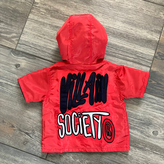 Villain Society Reversible Windbreaker Jacket “Color Block”