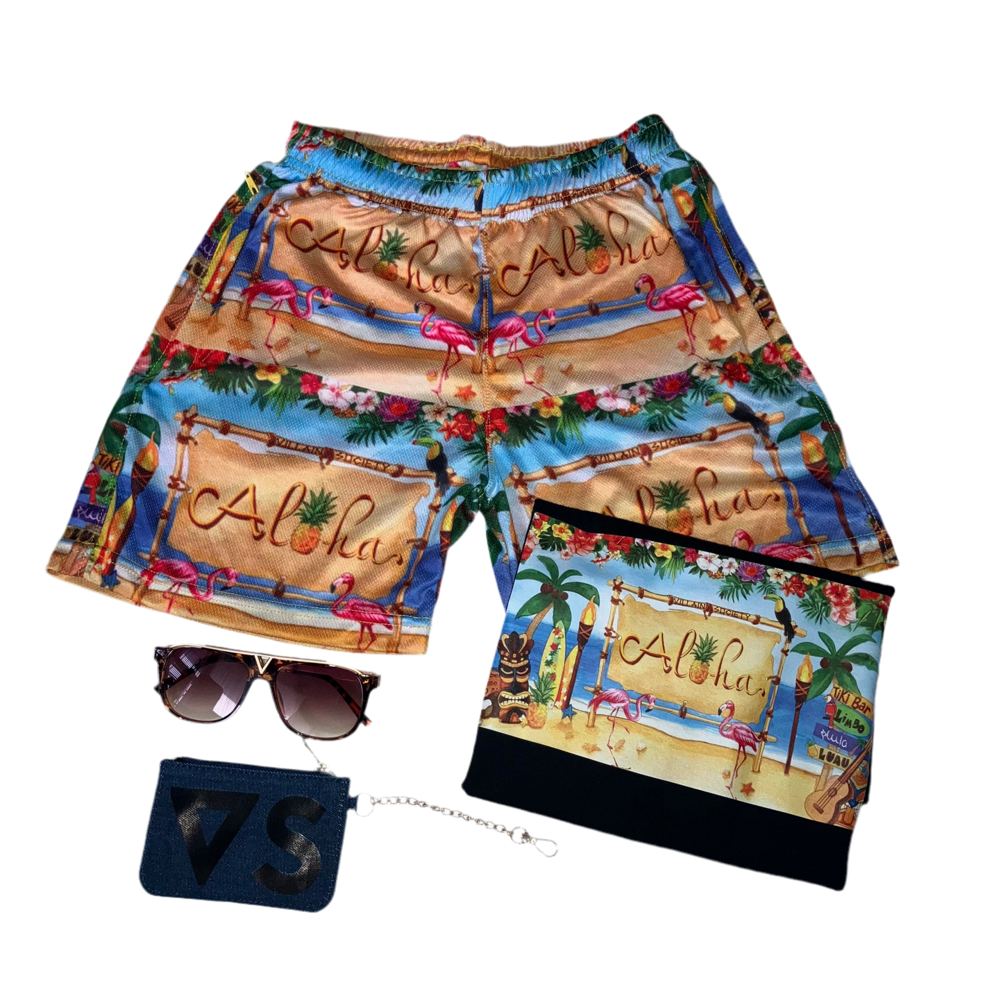 Hawaii Mesh Short