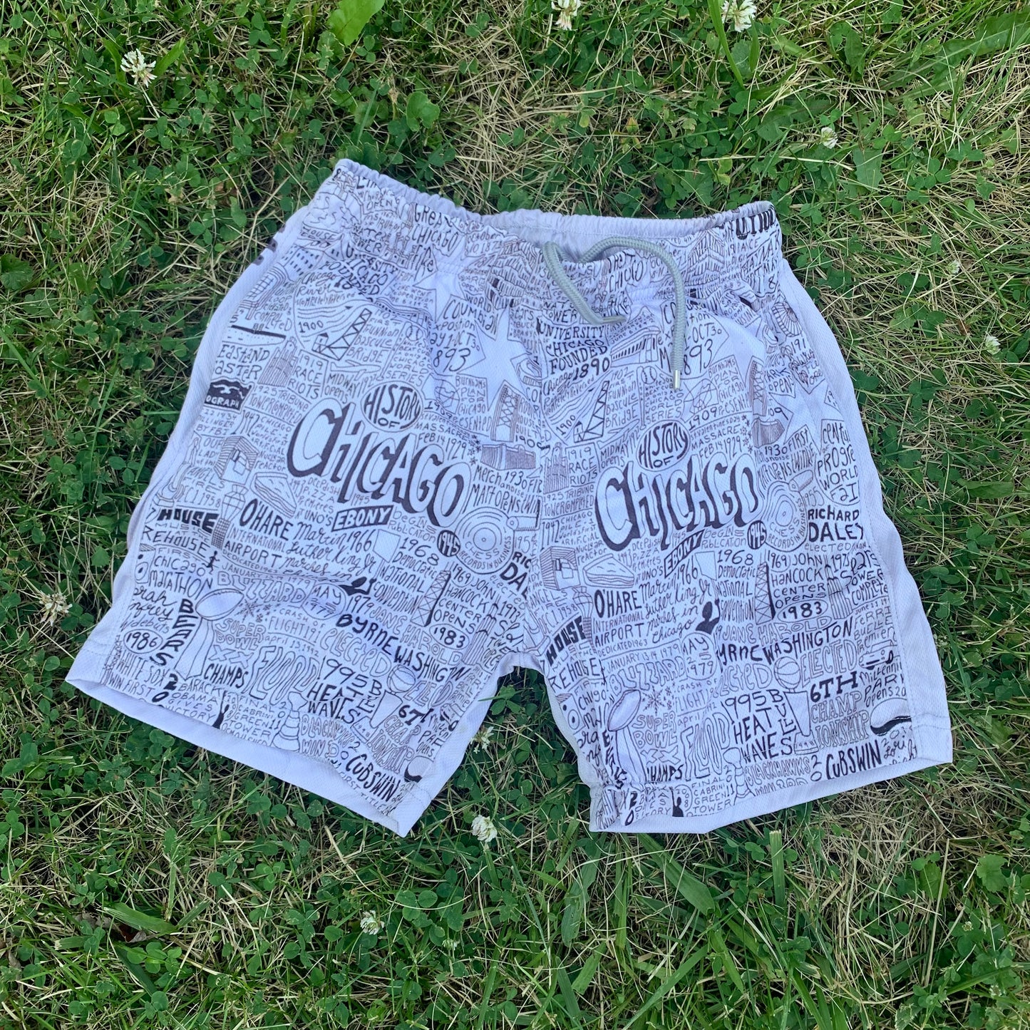 Read All About Chicago Shorts