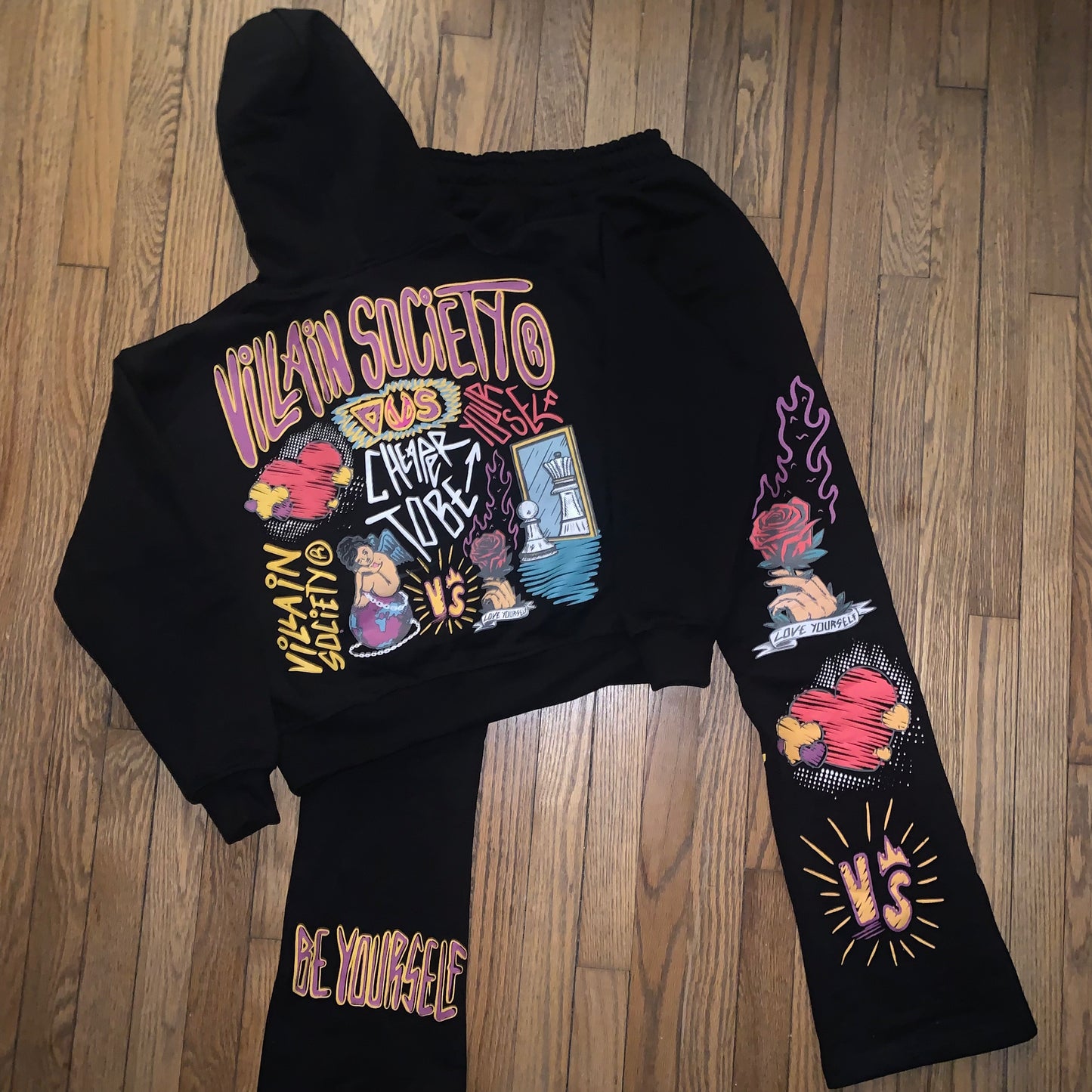 Cheaper To Be Yourself Jogger Set