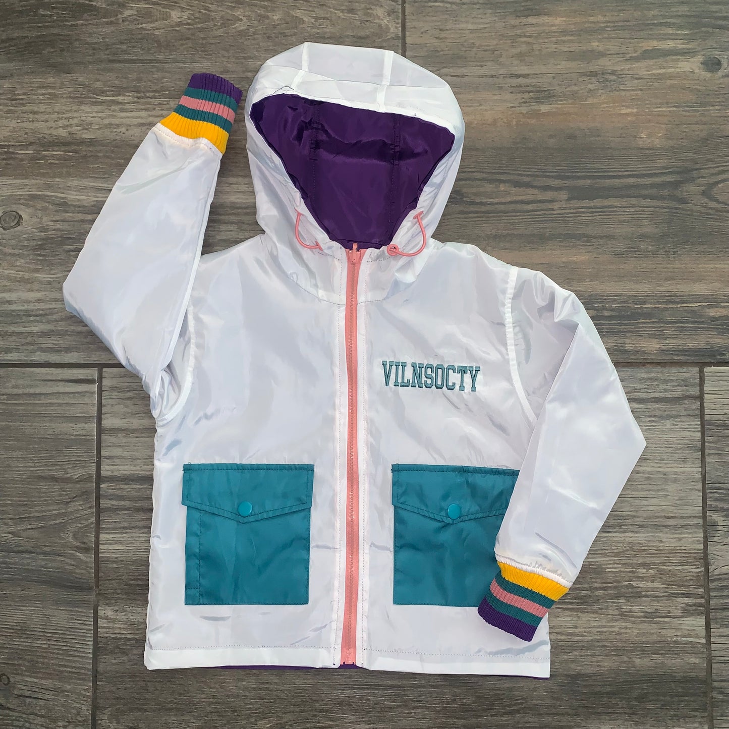 VHS Reversible Windbreaker Jacket