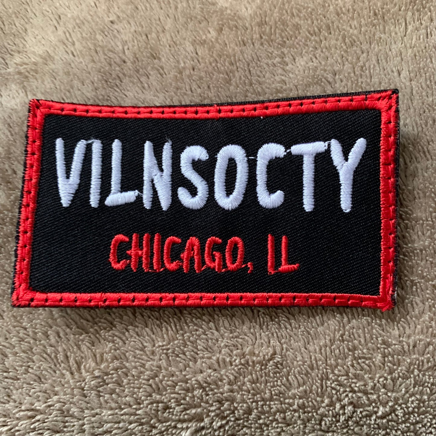 Changeable Patch Beanie - Blank (Strong Velcro)