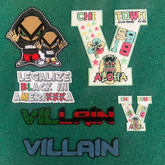 Embroidered Patches (Iron-On)