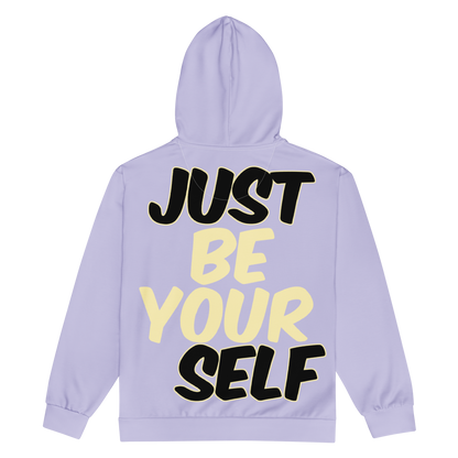 Just Be Yourself Windbreaker Short Set (Purple Pastel) - PREORDER