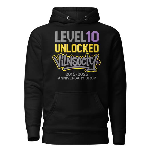 Level 10 Unlocked Hoodie (Yellow)