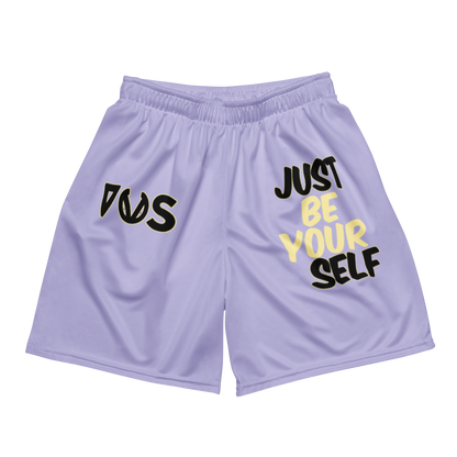 Just Be Yourself Windbreaker Short Set (Purple Pastel) - PREORDER