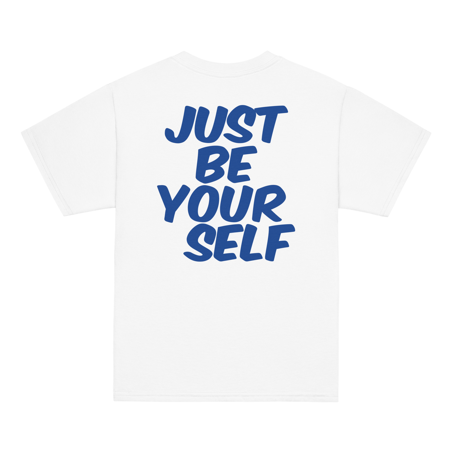 Just Be Yourself Windbreaker Short Set (Royal/White)