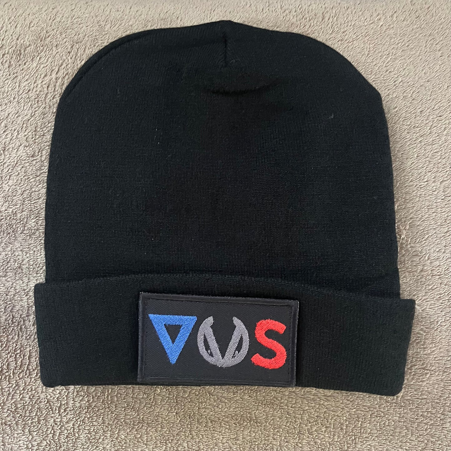 Changeable Patch Beanie - Villain Society (Soft Velcro)