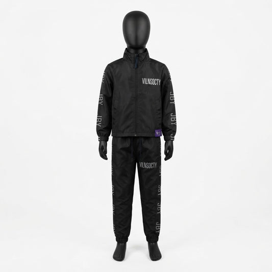 JBY Windbreaker Set - Black