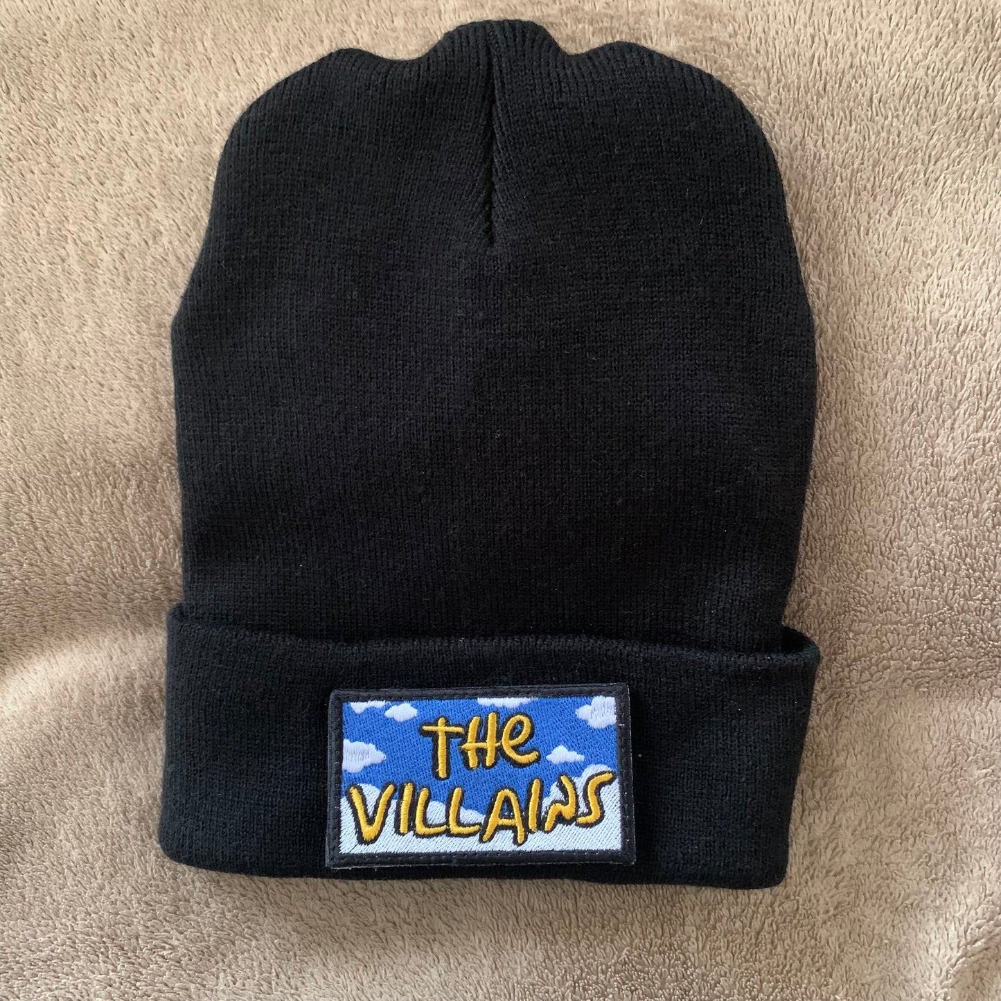 Changeable Patch Beanie - Blank (Strong Velcro)