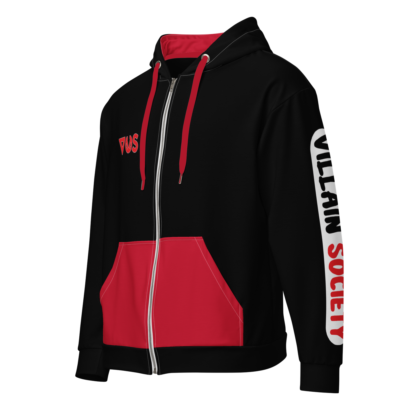Villain University Hoodie - Valentine Edition - Black