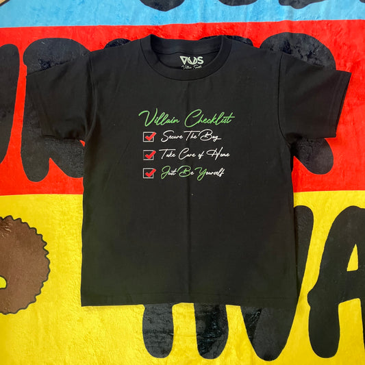 Villain Checklist Tee