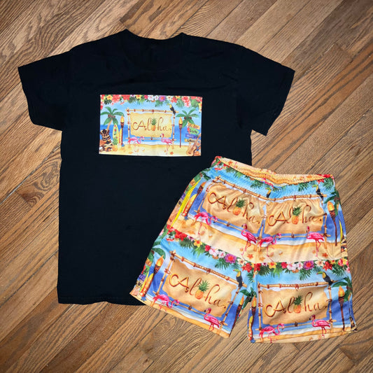 Hawaii Mesh Short