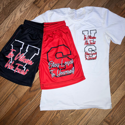 In Villains We Trust Mesh Short