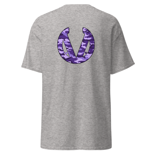 Villain Society Purple Camo Tee (Grey)