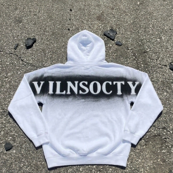 Airbrush Hoodie (White)