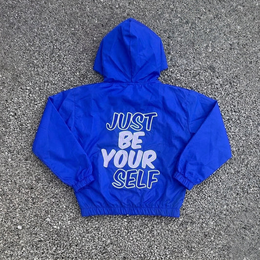 PREORDER JBY Windbreaker Jacket - Royal/White