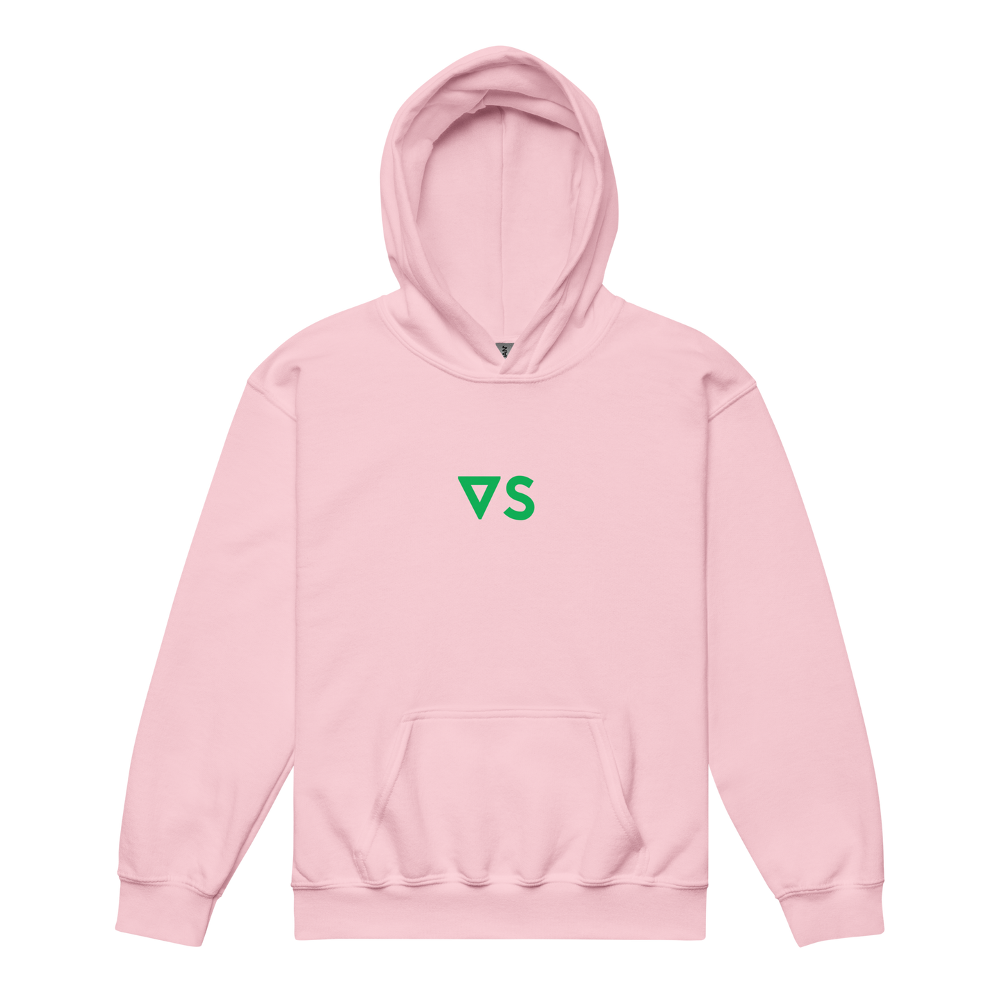 VS Green Logo Hoodie (Pink)