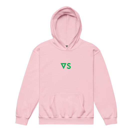 VS Green Logo Hoodie (Pink)