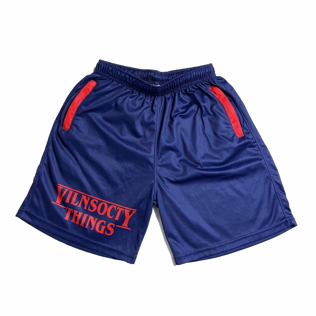 Vilnsocty Things Mesh Shorts