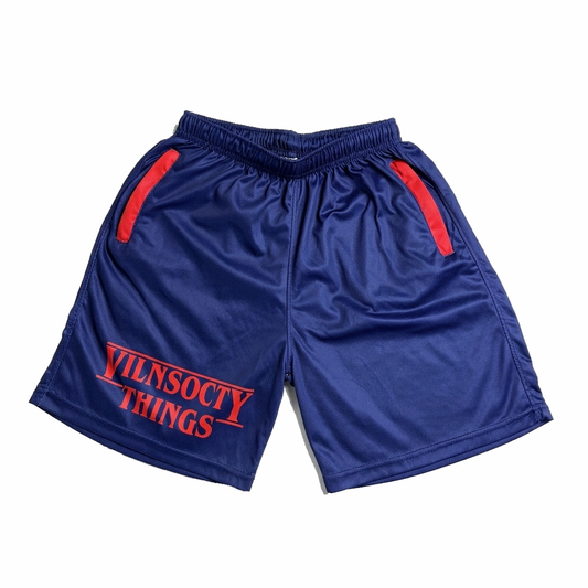 Vilnsocty Things Mesh Shorts
